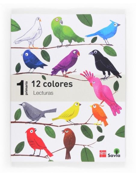lecturas 12 colores 1ºprim savia